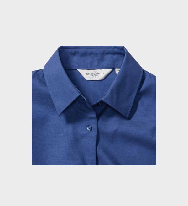 Bluse Basic, langarm ohne Brusttasche – Bild 4