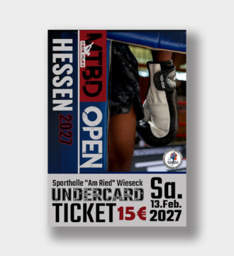 MTBD OPEN HESSEN 2027 – UNDERCARD